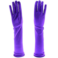 Long Satin Gloves