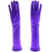 Long Satin Gloves