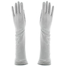 Long Satin Gloves
