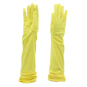 Long Satin Gloves