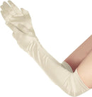 Very Long Satin Gloves