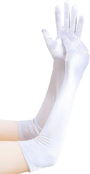 Very Long Satin Gloves