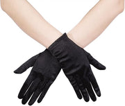 Short Satin Gloves