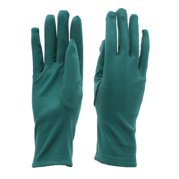 Short Satin Gloves