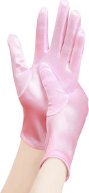 Short Satin Gloves