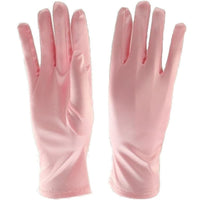 Short Satin Gloves