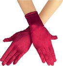 Short Satin Gloves