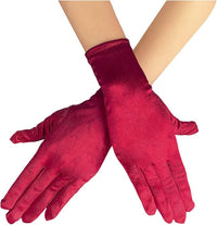 Short Satin Gloves