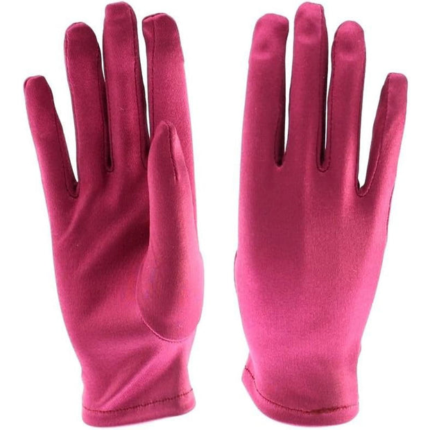 Short Satin Gloves