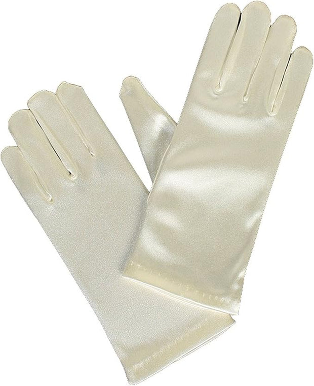 Short Satin Gloves