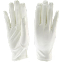 Short Satin Gloves