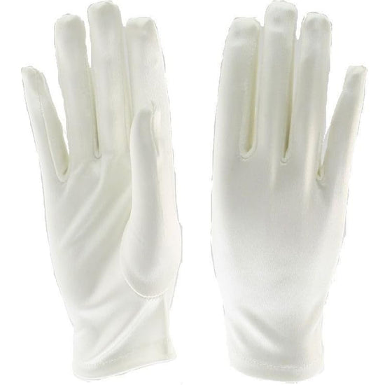 Short Satin Gloves