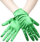Short Satin Gloves