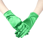 Short Satin Gloves