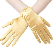 Short Satin Gloves