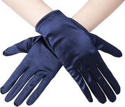 Short Satin Gloves
