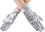 Short Satin Gloves
