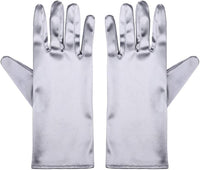 Short Satin Gloves