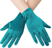 Short Satin Gloves