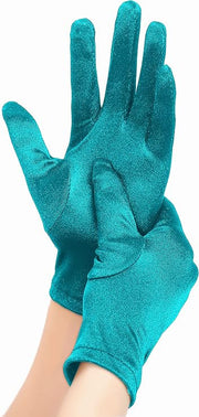 Short Satin Gloves