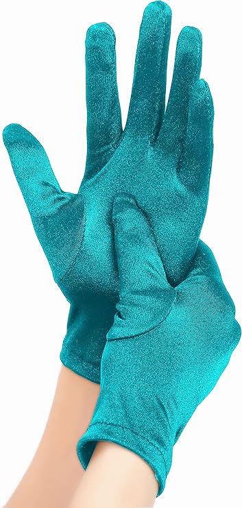 Short Satin Gloves