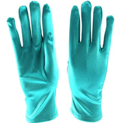 Short Satin Gloves