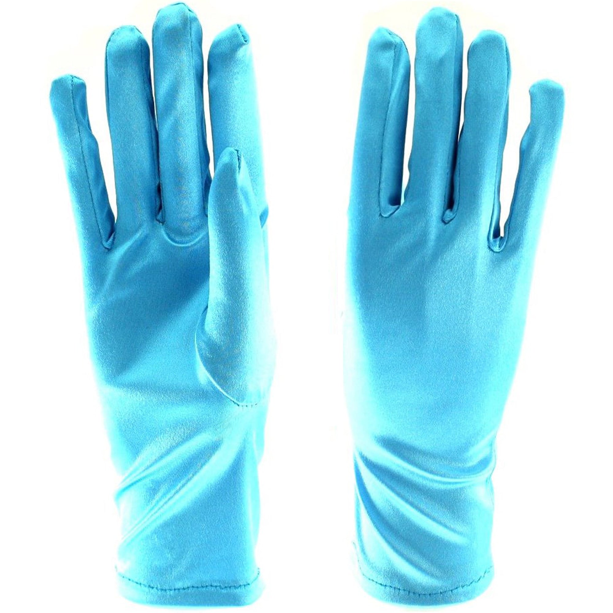 Short Satin Gloves