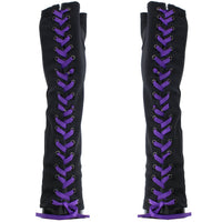 Long Satin Gloves with Ribbon