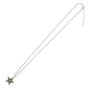 Detailed Pentagram Chain Necklace
