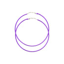 Metal Oversized Sleeper Hoop Earrings