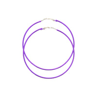 Metal Oversized Sleeper Hoop Earrings