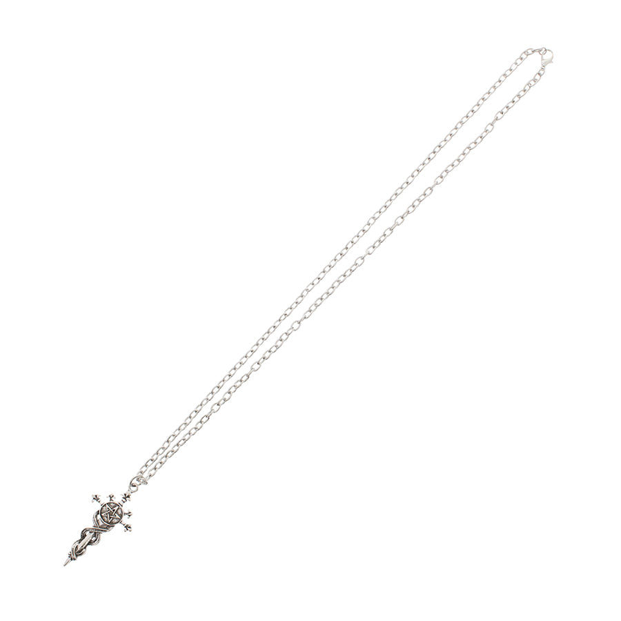 Pentagram and Sword Necklace