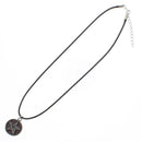 Epoxy Pentagram Thong Necklace