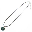 Epoxy Pentagram Thong Necklace