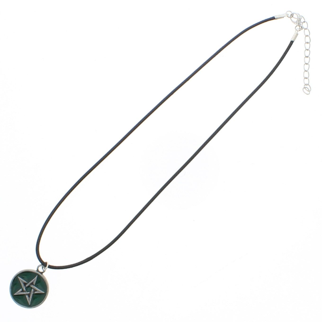 Epoxy Pentagram Thong Necklace