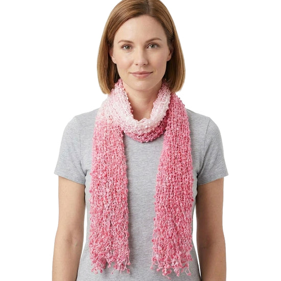 Two Tone Net Scarf