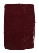 Plain Lightweight Cotton Scarf with Tassels