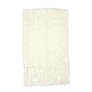 Embrodered Floral Print Scarf