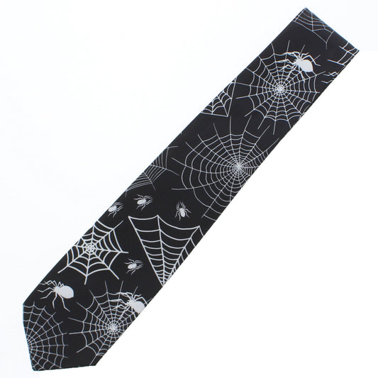 Spiders & Cobwebs Tie