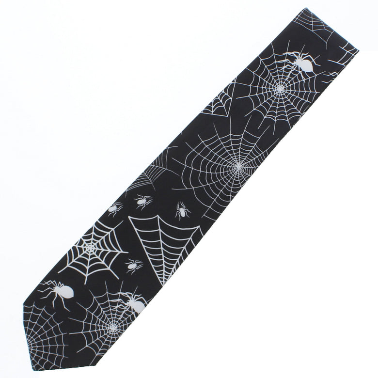 Spiders & Cobwebs Tie
