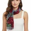 Coronation Flower Printed Scarves