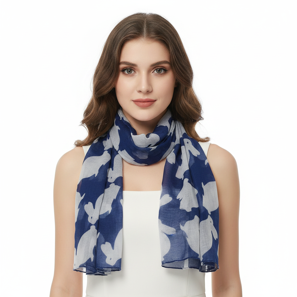 Bunny Printed Scarves
