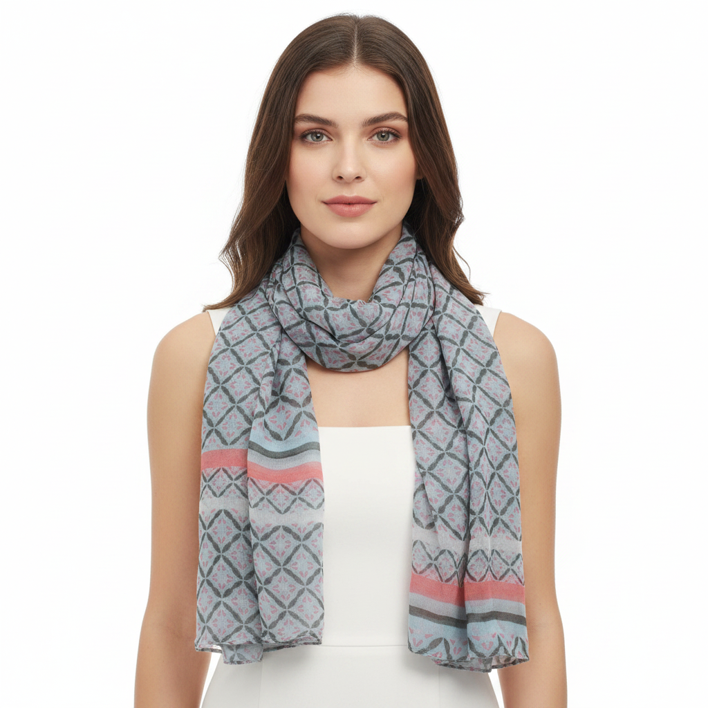 Diamond Printed Scarves