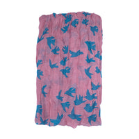 Dove Print Long Scarf