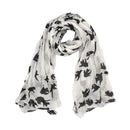 Dove Print Long Scarf