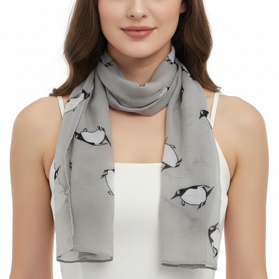 Penguin Printed Scarves