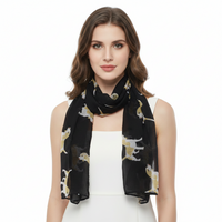 Spaniel Printed Scarves