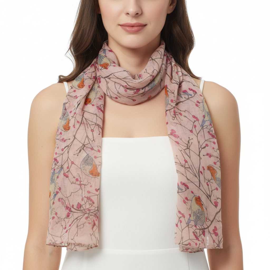 Branches & Robins Printed Scarves
