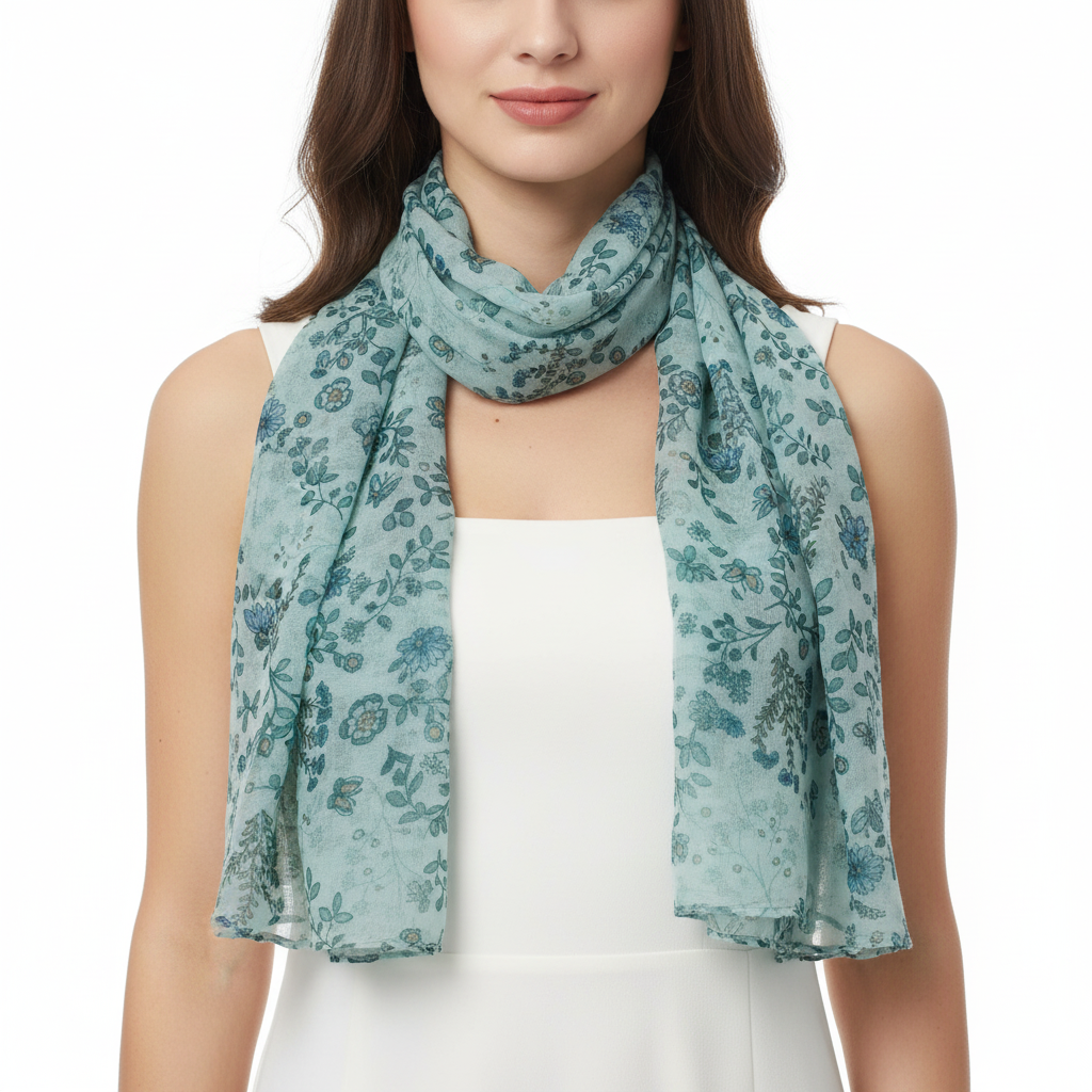 Floral Printed Scarves