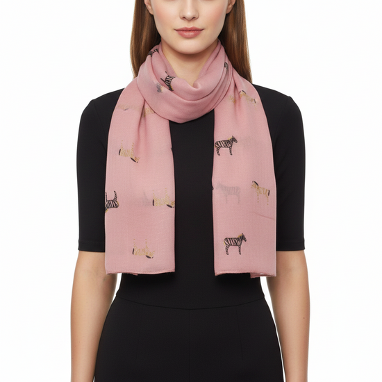 Glitter Zebras Scarves